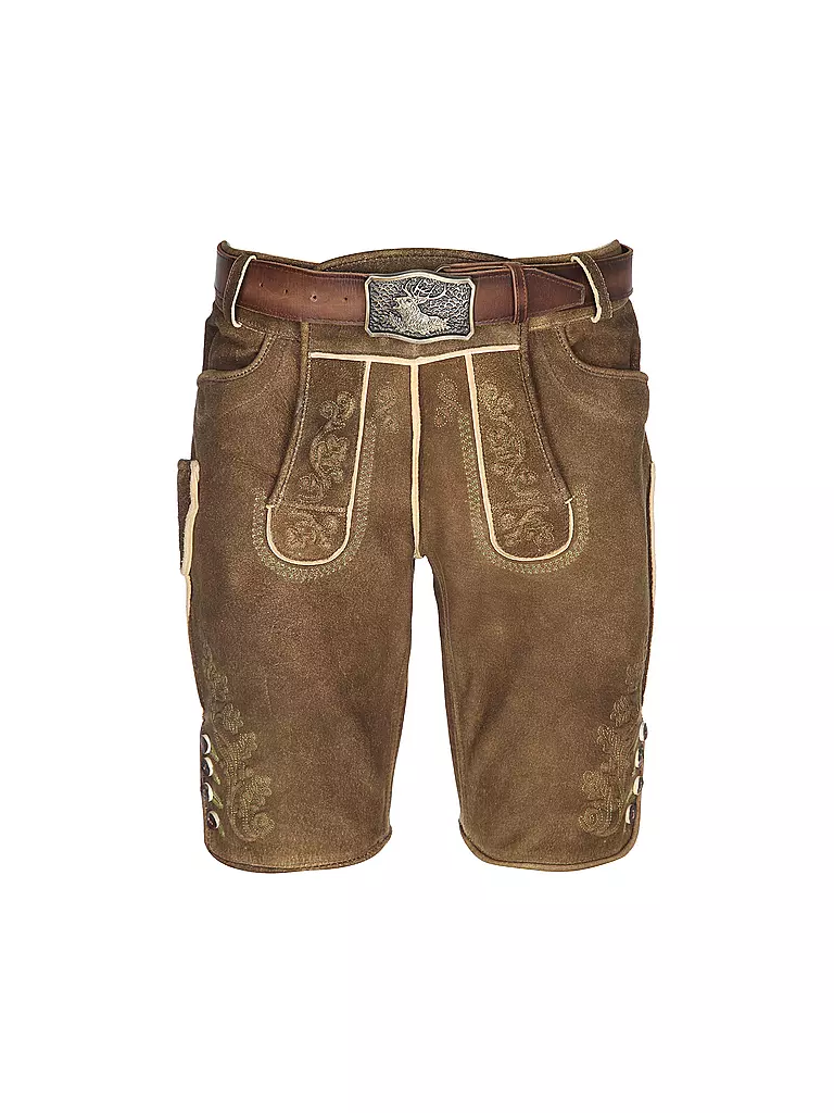 GWEIH & SILK | Lederhose tradizionale Vitus | Cammello