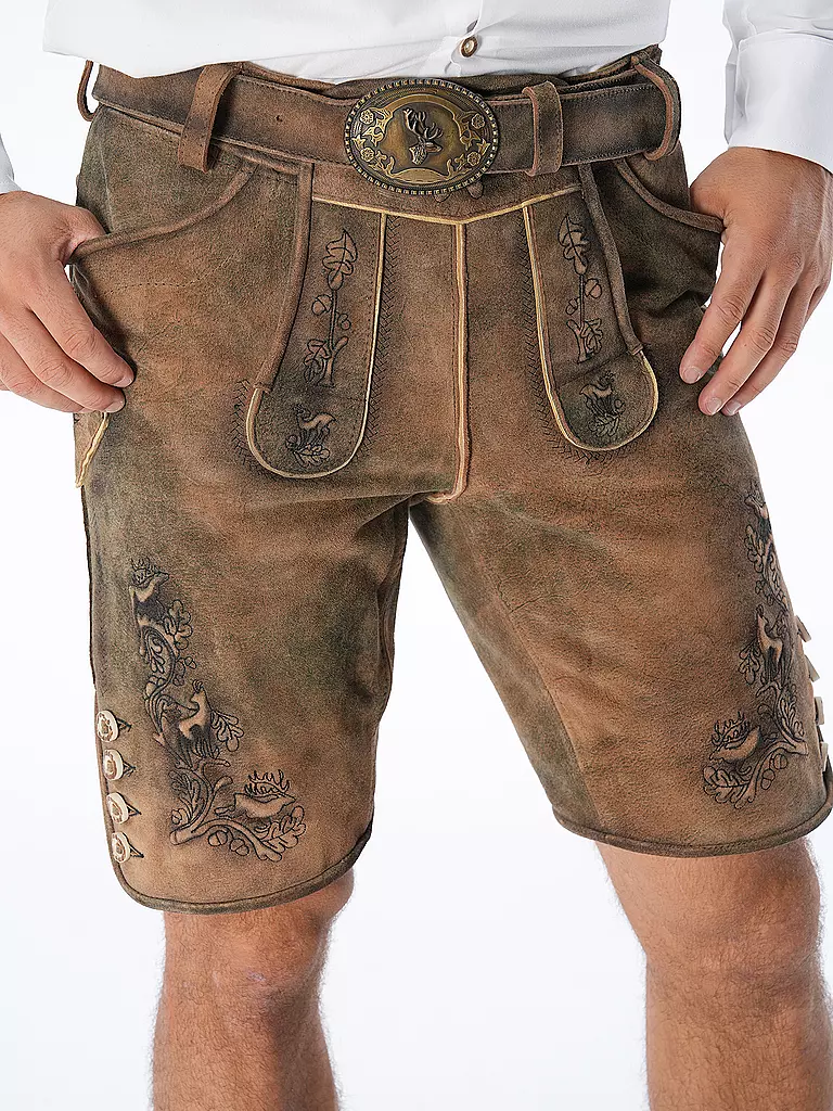 GWEIH & SILK | Pantaloni in pelle JULIAN | 