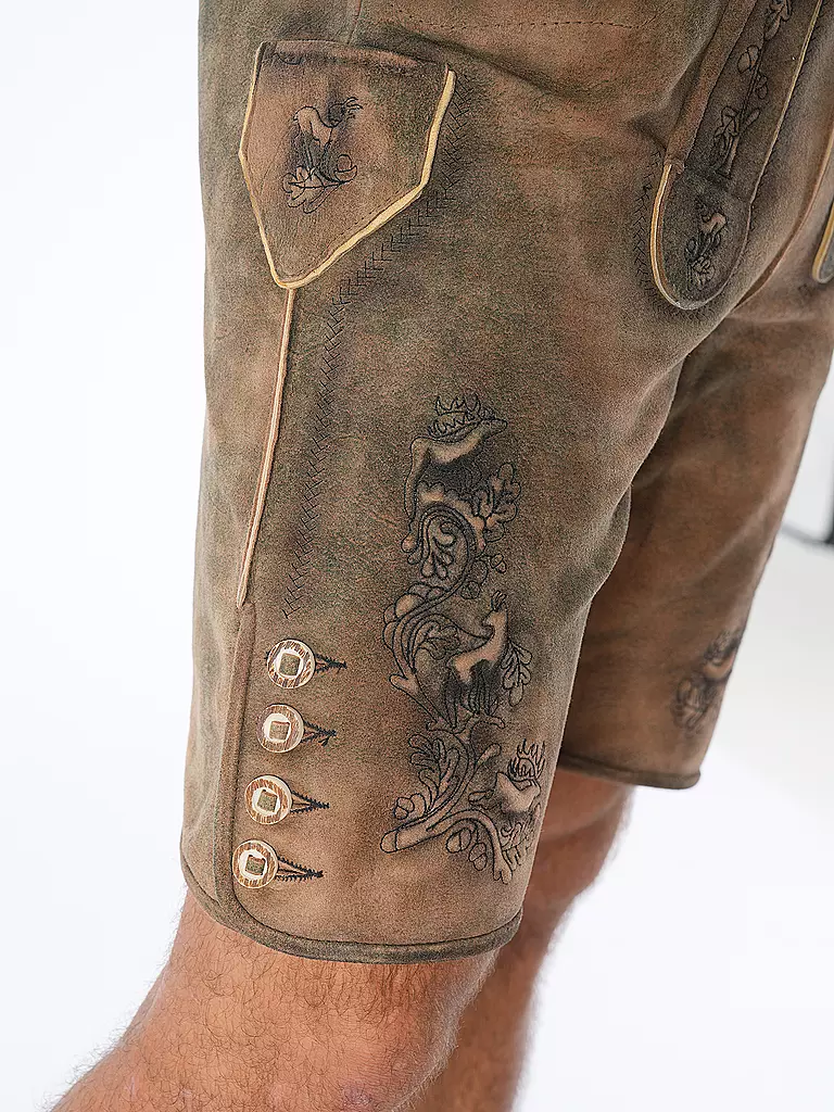GWEIH & SILK | Pantaloni in pelle JULIAN | 