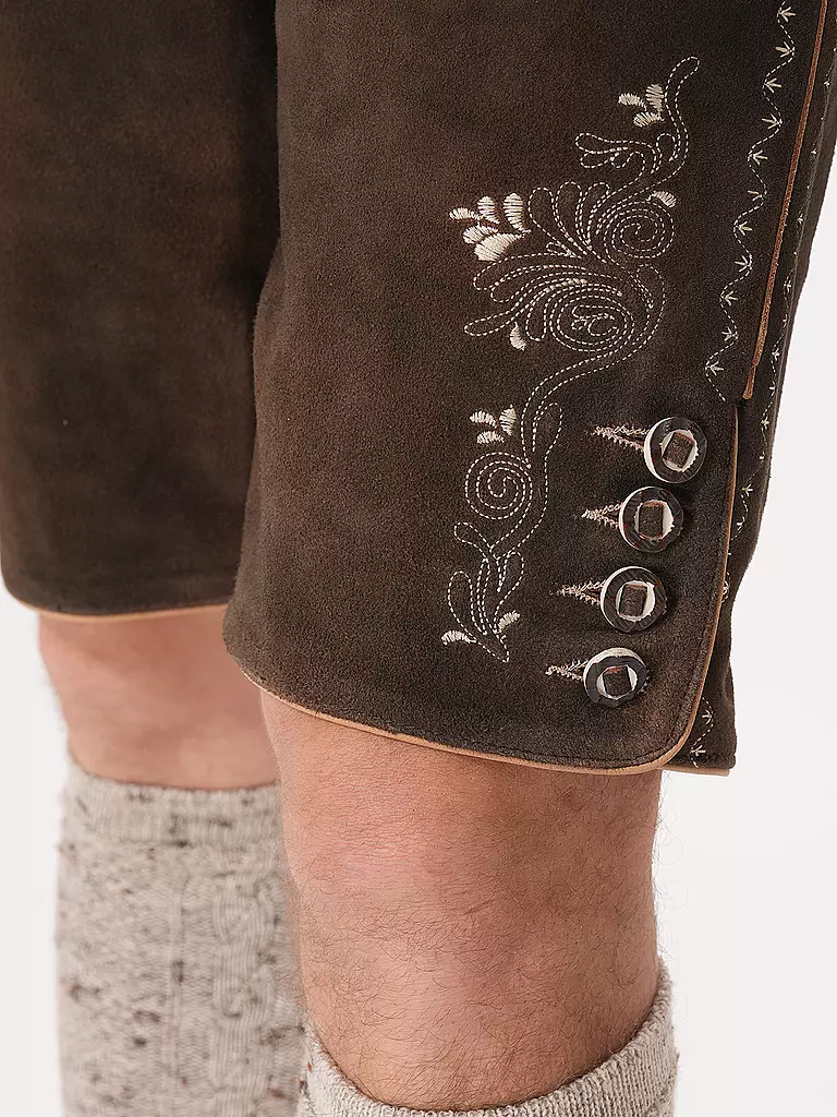 GWEIH & SILK | Pantaloni in pelle LEO | 
