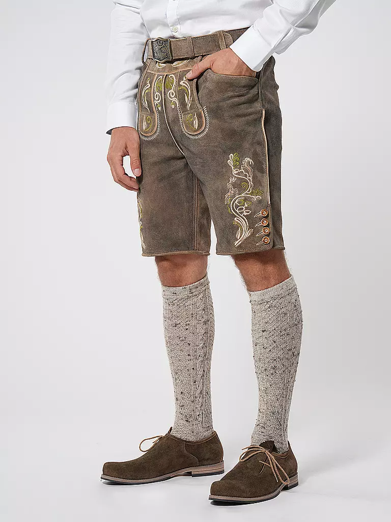 GWEIH & SILK | Pantaloni in pelle LIAM | 