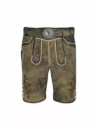 GWEIH & SILK | Pantaloni in pelle tradizionali HIAS | Marrone