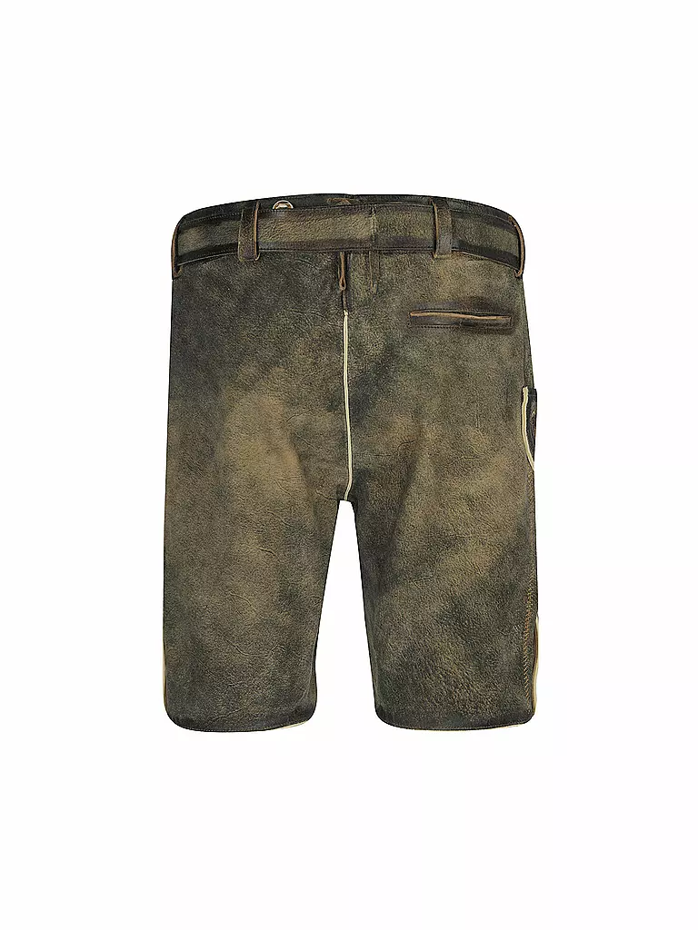 GWEIH & SILK | Pantaloni in pelle tradizionali HIAS | Marrone