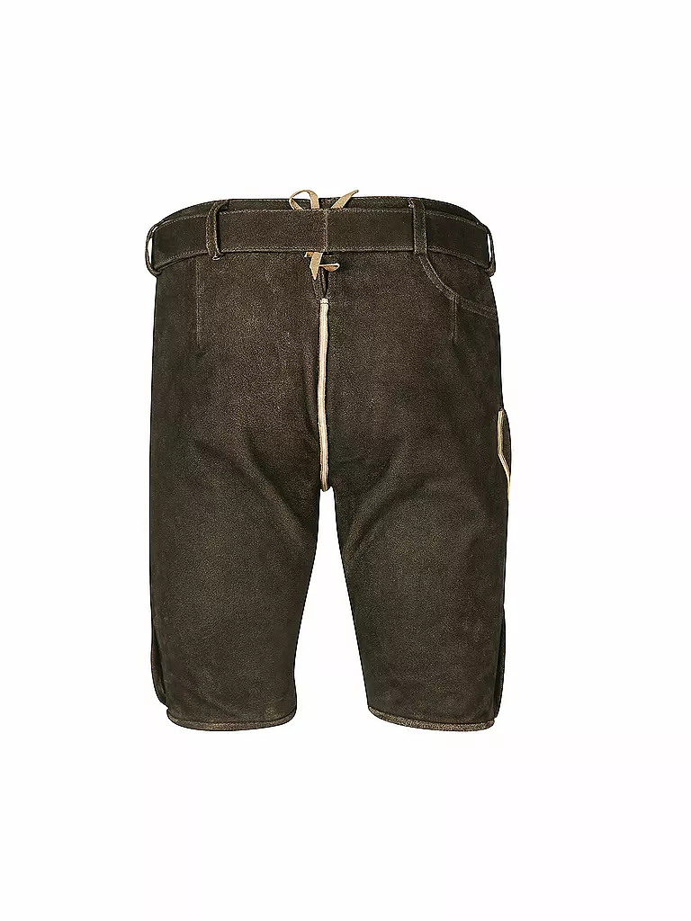 GWEIH & SILK | Pantaloni in pelle tradizionali Steirer Panther | Marrone