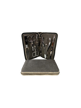 HAMMANN | Set manicure in pelle (Naturale / 7 pezzi)