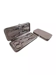 HAMMANN | Set manicure in pelle (Marrone, 5 pezzi) | Cammello