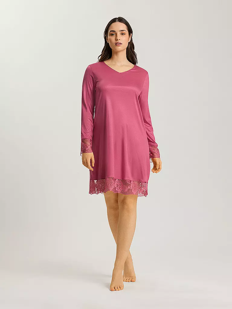 HANRO | Nachthemd - Sleepshirt EVA | Rosa