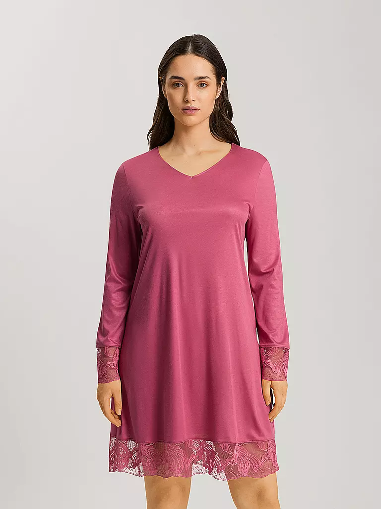 HANRO | Nachthemd - Sleepshirt EVA | Rosa
