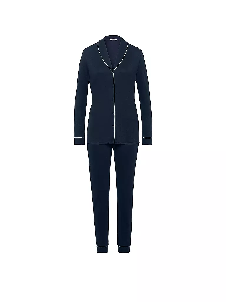 HANRO | Pigiama Natural Comfort | Blu