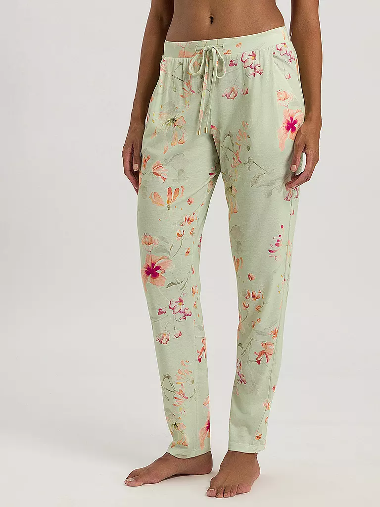 HANRO | Pyjamahose SLEEP & LOUNGE | Verde chiaro