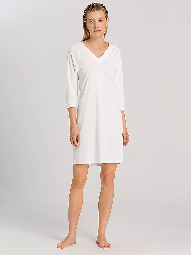 HANRO | Sleepshirt - Camicia da notte "Pure Essence" | Crema