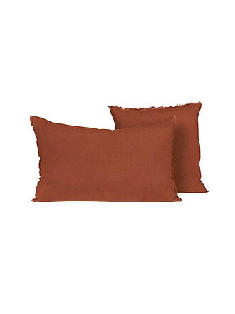 HAOMY | Fodera per cuscino LIMY 45x45cm Terre Brulee