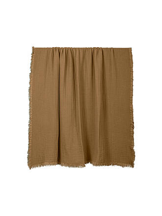 HAOMY | Copriletto - Plaid VANLY 130x180cm Tabac