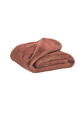 HAOMY | Copriletto - Plaid 150x200cm CHAMONIX Mocaccino
