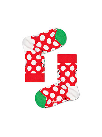 HAPPY SOCKS | Calzini da bambino SNOWMAN rossi medi