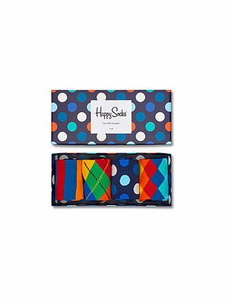 HAPPY SOCKS | Set regalo da donna BIG DOTS, confezione da 4, taglia 36-40, multicolore