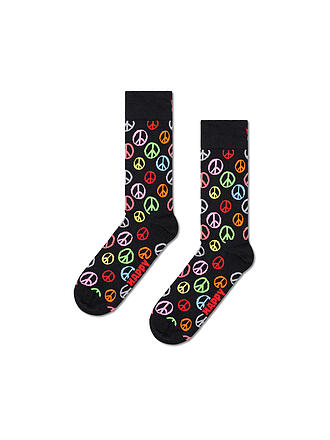 HAPPY SOCKS | Calzini da donna PEACE 36-40 neri