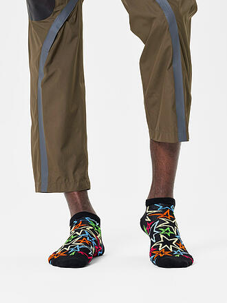 HAPPY SOCKS | Calzini sneaker da uomo MEGA STAR 41-46 neri