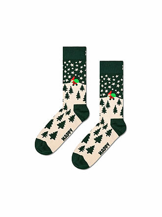 HAPPY SOCKS | Calzini da donna SANTA taglia 36 - 40 verde scuro