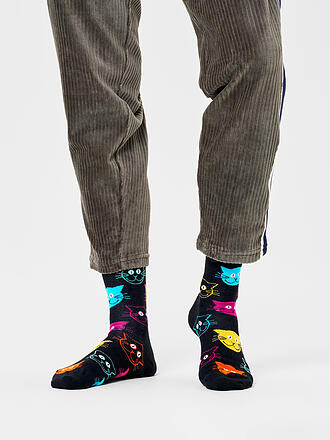 HAPPY SOCKS | Calzini da uomo CAT neri