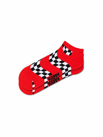 HAPPY SOCKS | Calzini sneaker da uomo RACE LOW 41-46 rossi