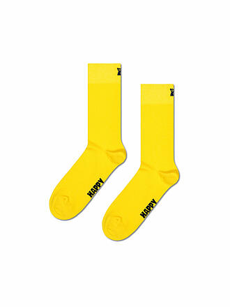 HAPPY SOCKS | Calzini da donna SOLID SOCK taglia 36 - 40 yellow
