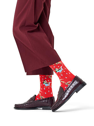 HAPPY SOCKS | Calzini da donna SLEIGH 36-40 red