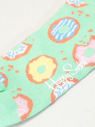HAPPY SOCKS | Calzini da donna 36-40 DONUT verde chiaro
