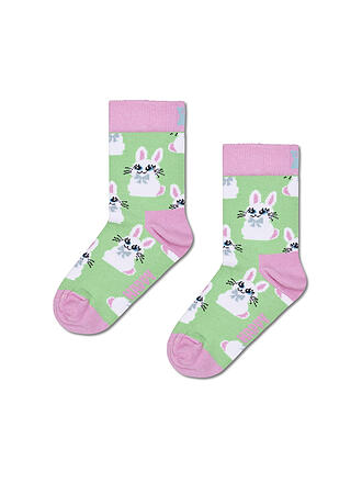 HAPPY SOCKS | Calzini da bambino BUNNY verde chiaro