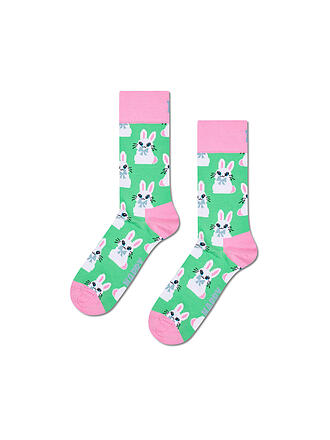 HAPPY SOCKS | Calzini da donna BUNNY 36-40 verde chiaro