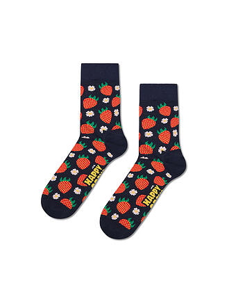 HAPPY SOCKS | Calzini da donna STRAWBERRY SHORT 36-40 navy