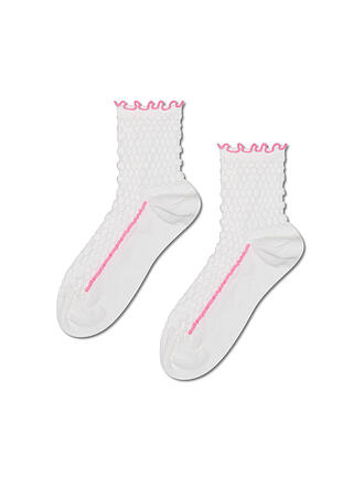 HAPPY SOCKS | Calze da donna STRUCTURE SLINKY 36-40 rosa