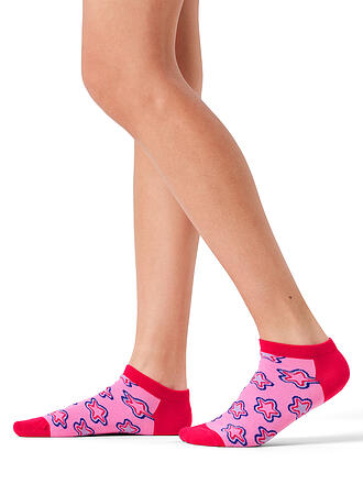HAPPY SOCKS | Calzini sneaker da donna STARS 36-40 rosa