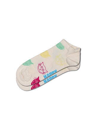 HAPPY SOCKS | Calzini sneaker da donna CAT 36-40 white