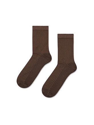 HAPPY SOCKS | Calzini da donna SOFT LUREX 36-40 marrone