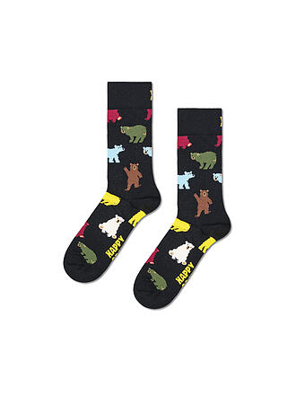 HAPPY SOCKS | Calzini da uomo BEAR 41-46 neri