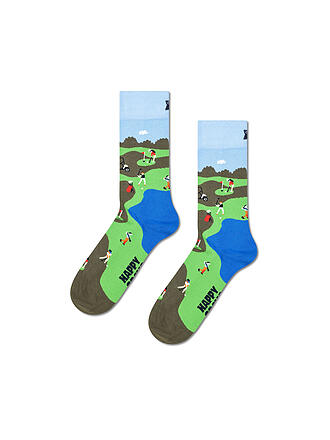 HAPPY SOCKS | Calzini da uomo GOLF 41-46 green