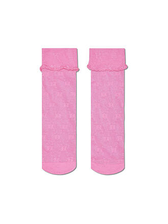 HAPPY SOCKS | Calzini velati da donna H MONOGRAMMA 36-41 rosa