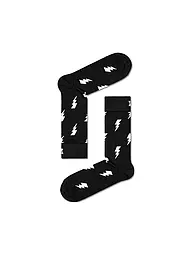 HAPPY SOCKS | Calze da donna 36-40 FLASH nere | Nero