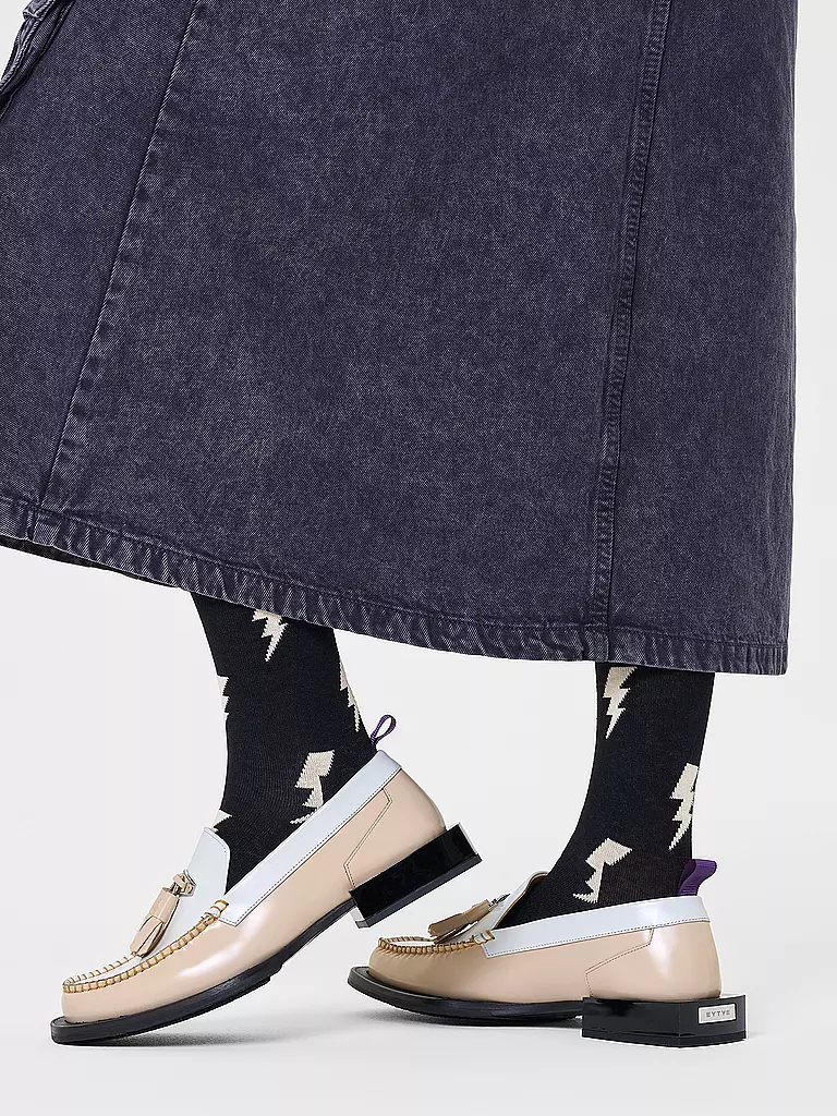 HAPPY SOCKS | Calze da donna 36-40 FLASH nere | Nero