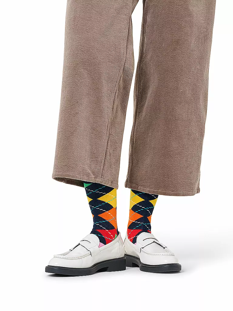 HAPPY SOCKS | Calze da donna ARGYLE 36-40 navy | Blu