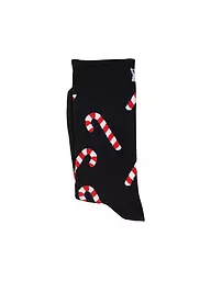 HAPPY SOCKS | Calze da donna CANDY CANE 36-40 navy | Blu scuro