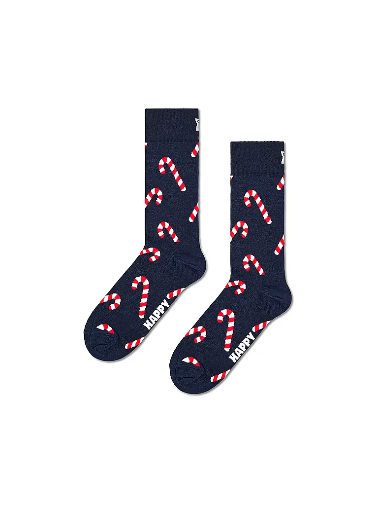 HAPPY SOCKS | Calze da donna CANDY CANE 36-40 navy | 
