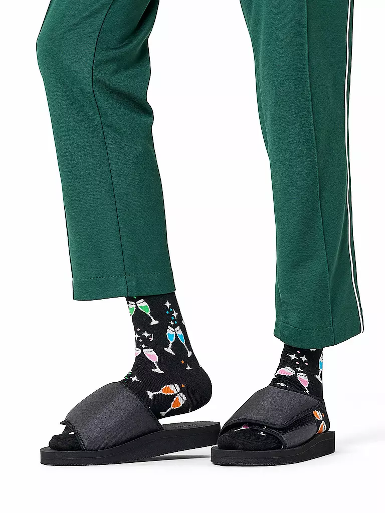 HAPPY SOCKS | Calze da donna CHEERS 36-40 nere | Nero
