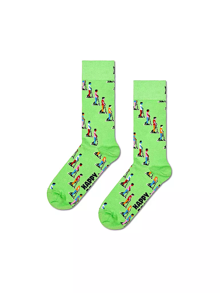 HAPPY SOCKS | Calze da donna E-SCOOTER 36-40 green | Verde chiaro