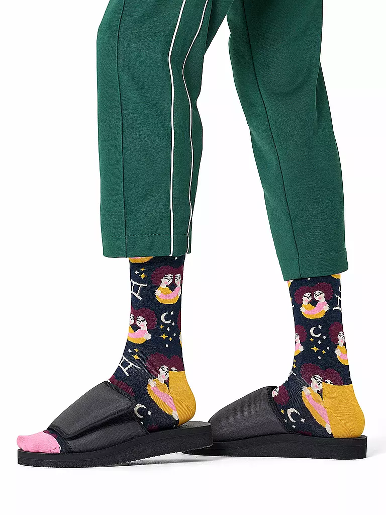 HAPPY SOCKS | Calze da donna GEMELLI 36-40 blu navy | Blu scuro