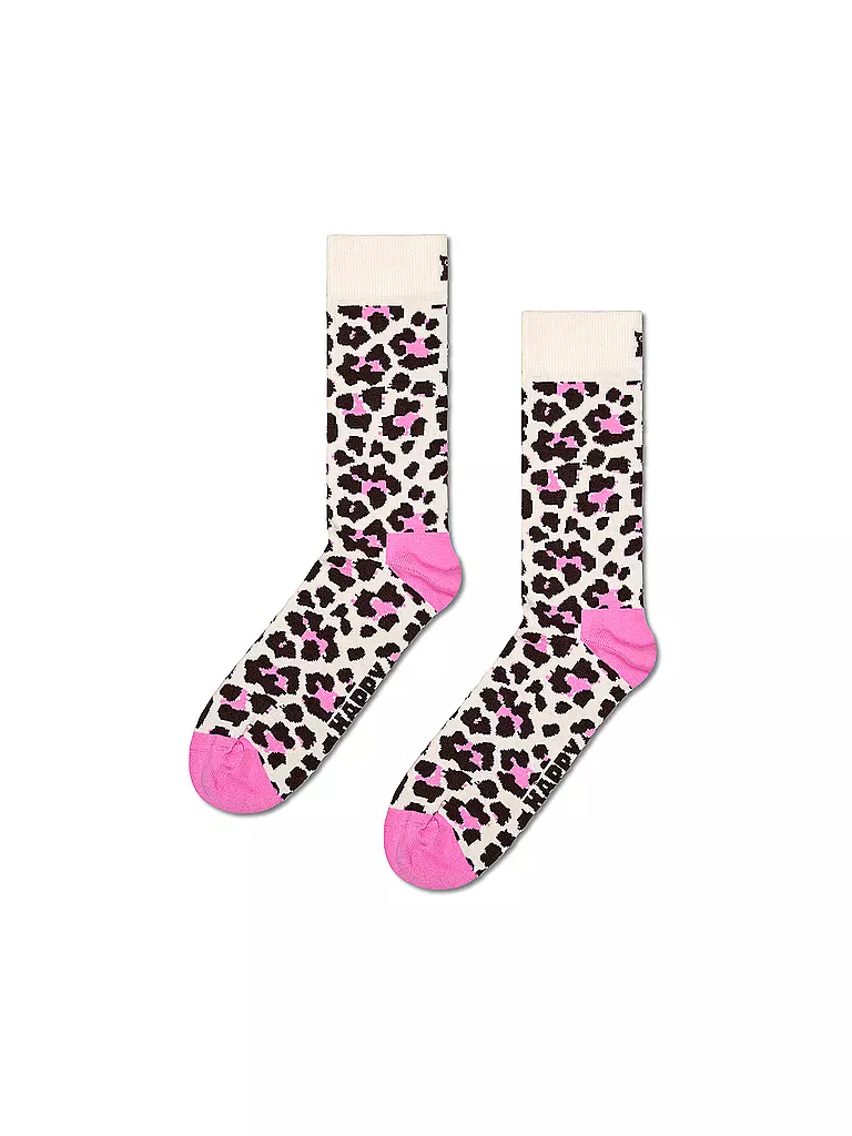 HAPPY SOCKS | Calze da donna LEO 36-40 beige | Crema