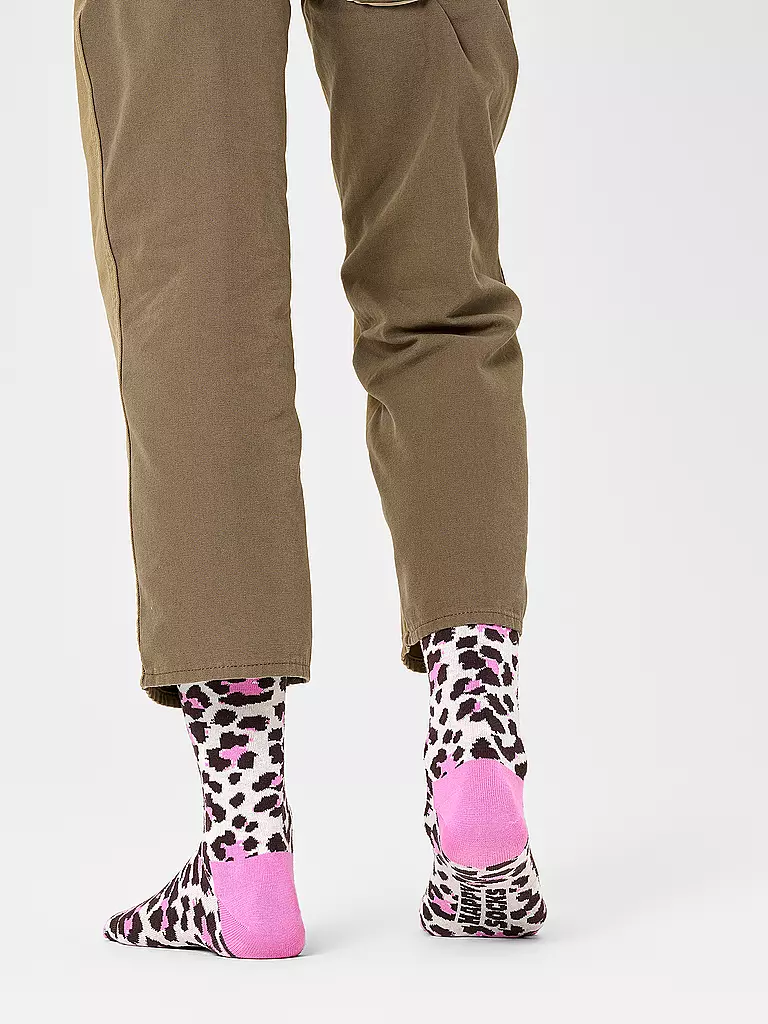 HAPPY SOCKS | Calze da donna LEO 36-40 beige | Crema