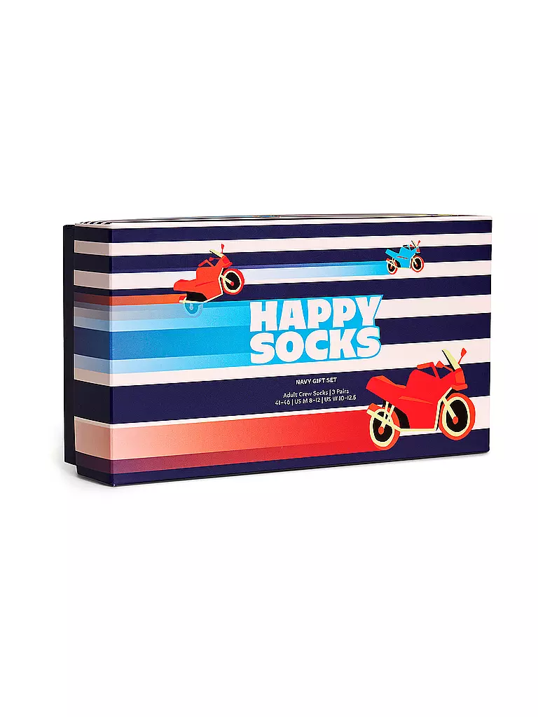 HAPPY SOCKS | Calze da donna NAVY GIFT SET VESPA 36-40 confezione da 3 Navy | 