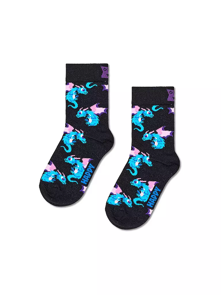 HAPPY SOCKS | Calzini da bambino ANIME DRAGON Neri | Nero